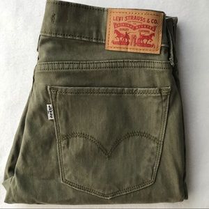 ** Levi’s ** 710 super skinny green jeans